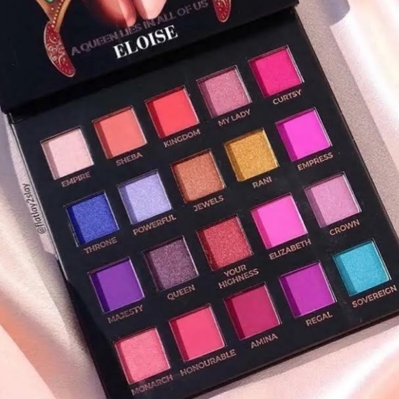 Brand 🆕 Eloise Makeup Eloise The Queen Eyeshadow Palette - Picture 1 of 11